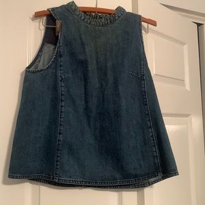 Anthropologie Denim Top